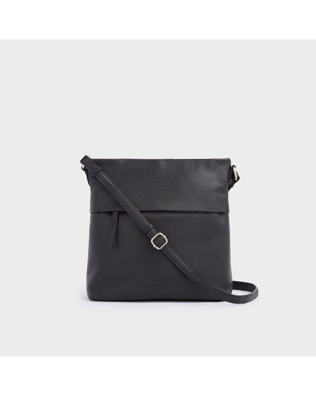 Osprey Blue The Lyra Leather Crossbody Bag