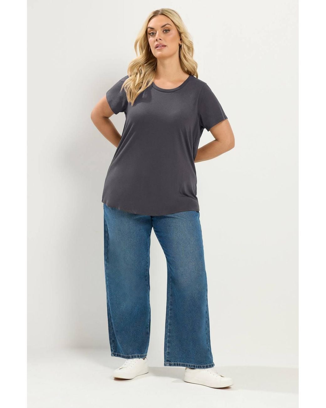 Yours Blue 2 Pack Core T-Shirts
