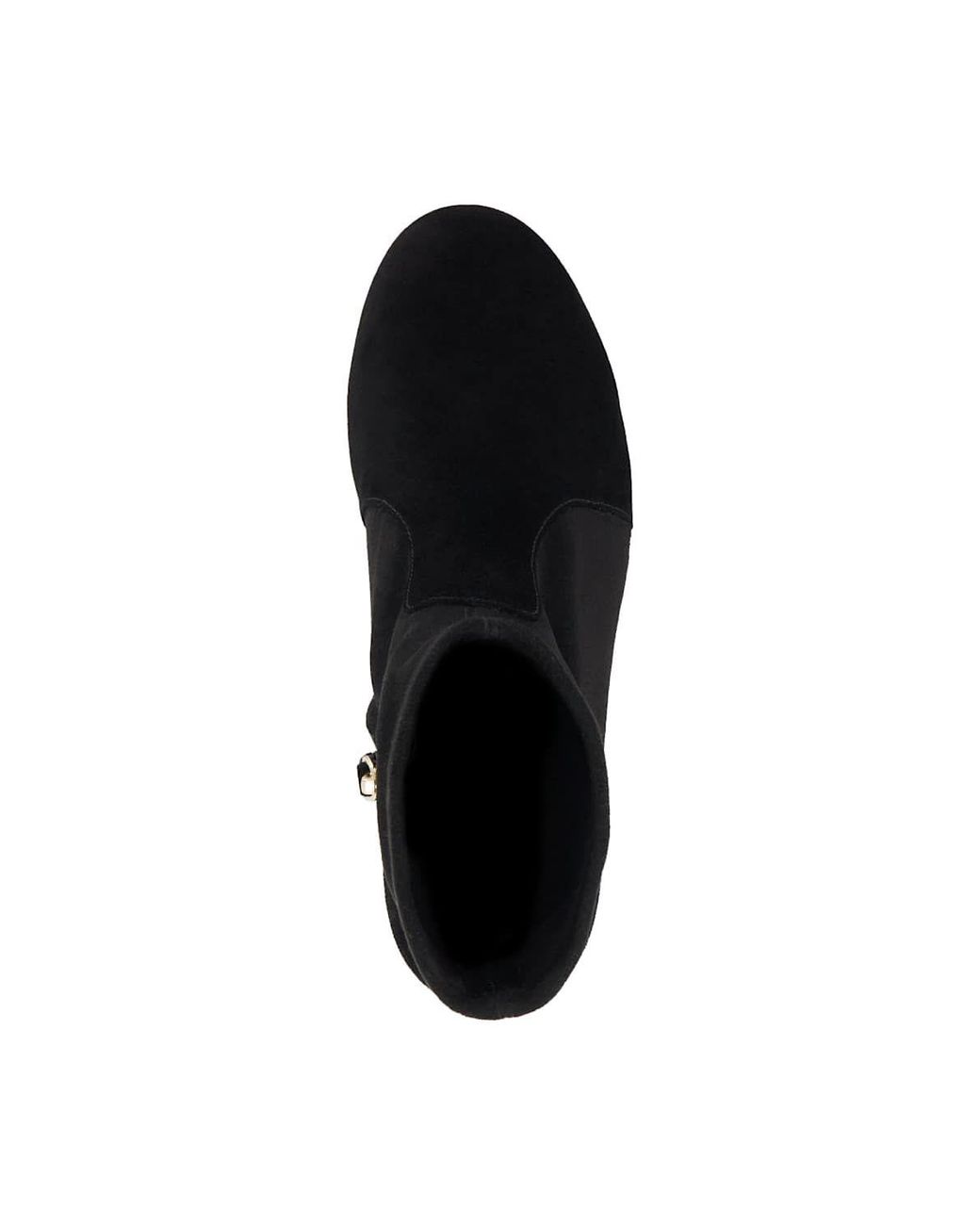 Dune Black 'Olianna' Suede Ankle Boots