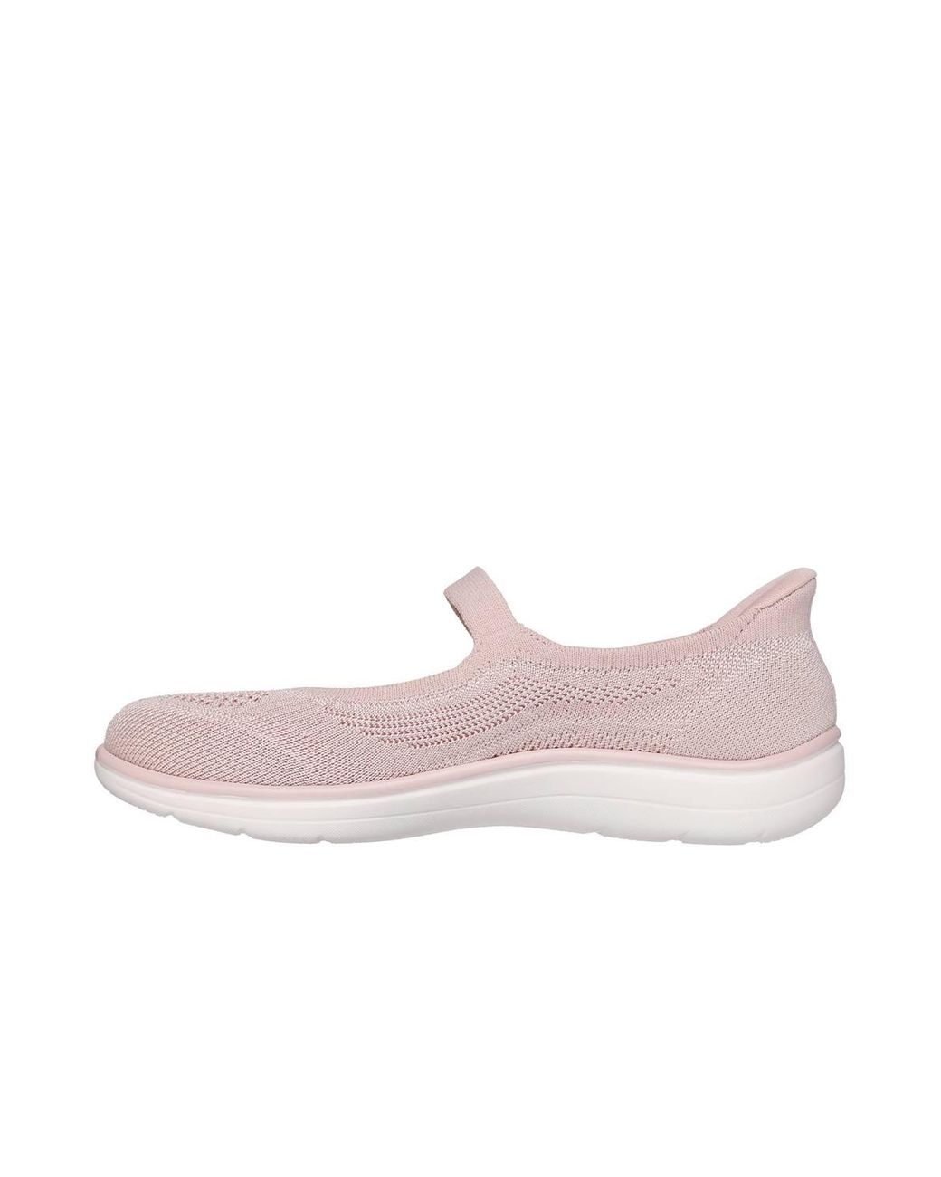Skechers Pink On-The-Go Flex Radiant Estel Slip-Ins Mary Jane Blush