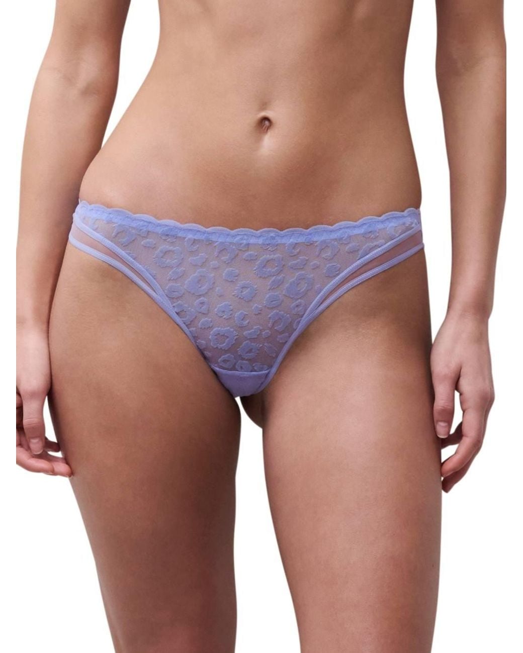 Chantelle Purple Girls Tanga