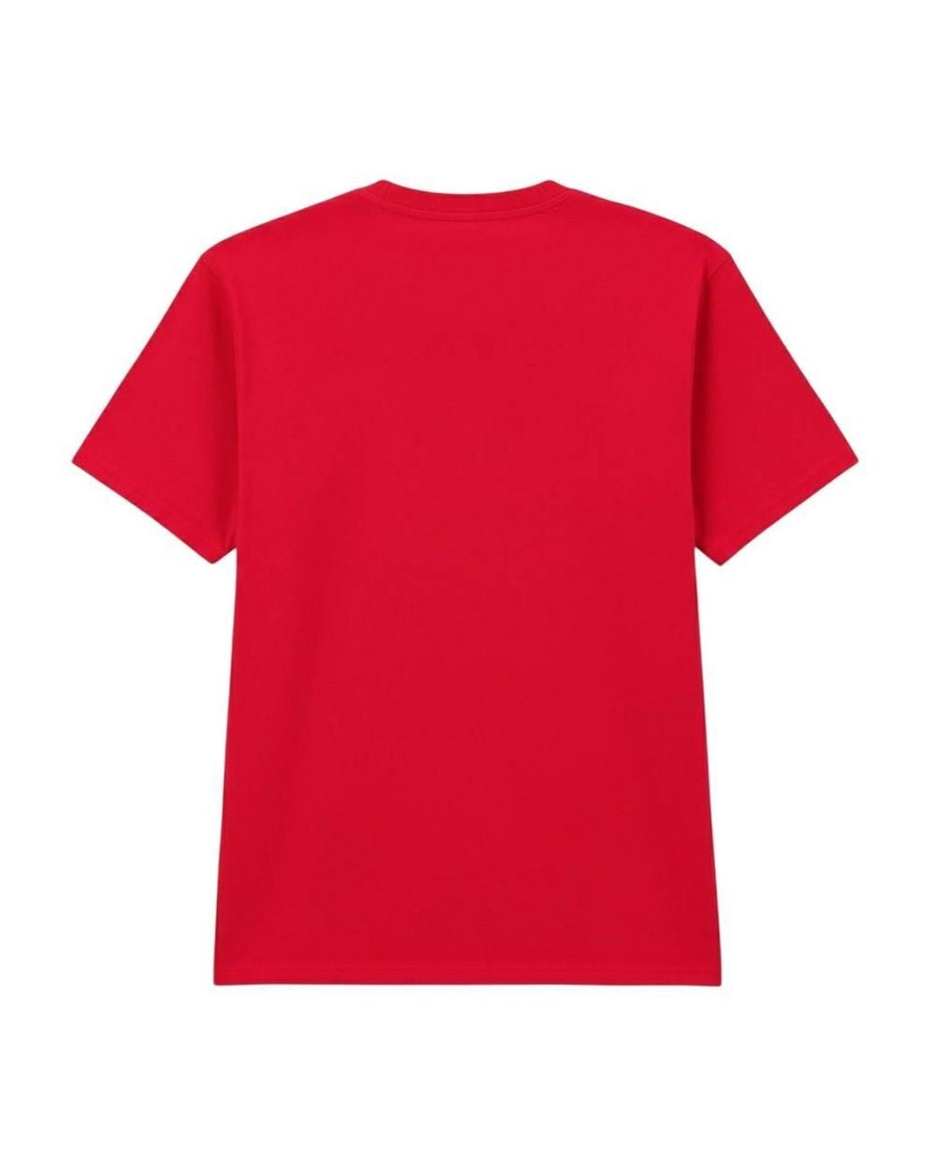Gildan Red Softstyle Enzyme Washed Midweight T-Shirt for men