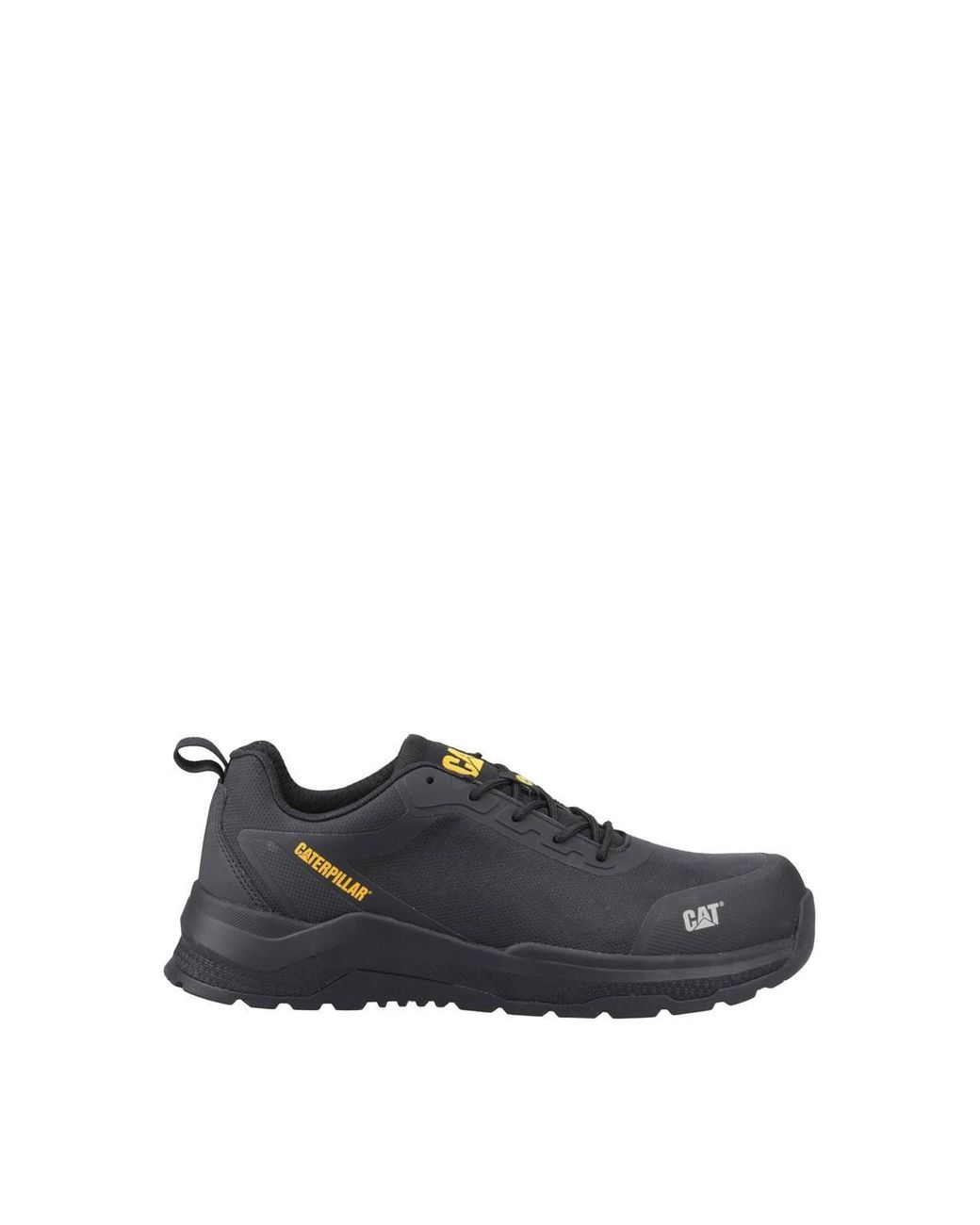 Caterpillar Black Inductor Mesh Low Safety Trainer for men