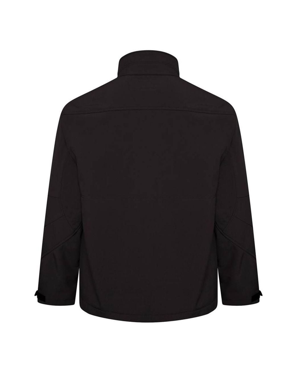 KAM Jeanswear Black Soft Shell Panelled Jacket For for men