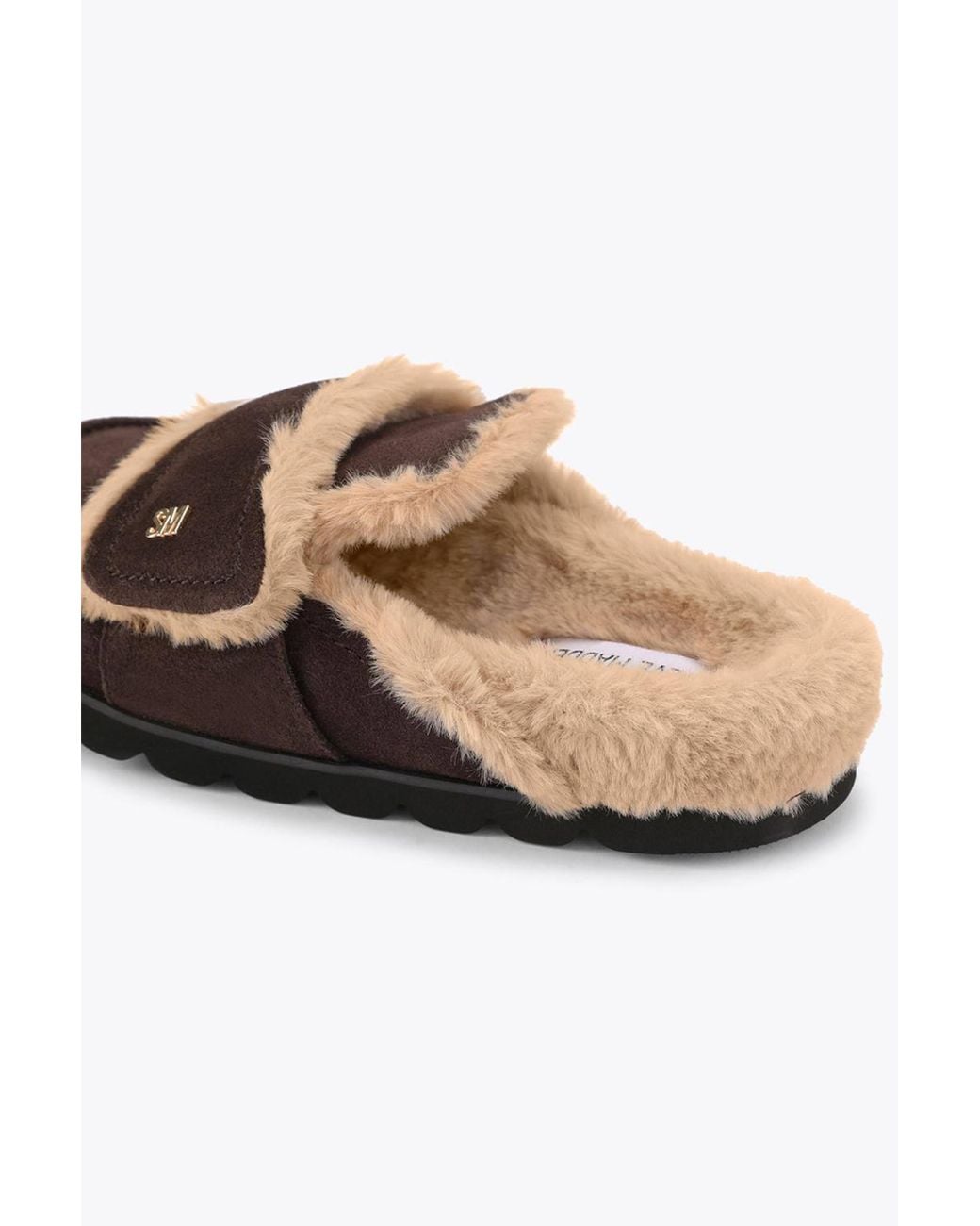 Steve Madden Black 'Bomb' Suede Flats