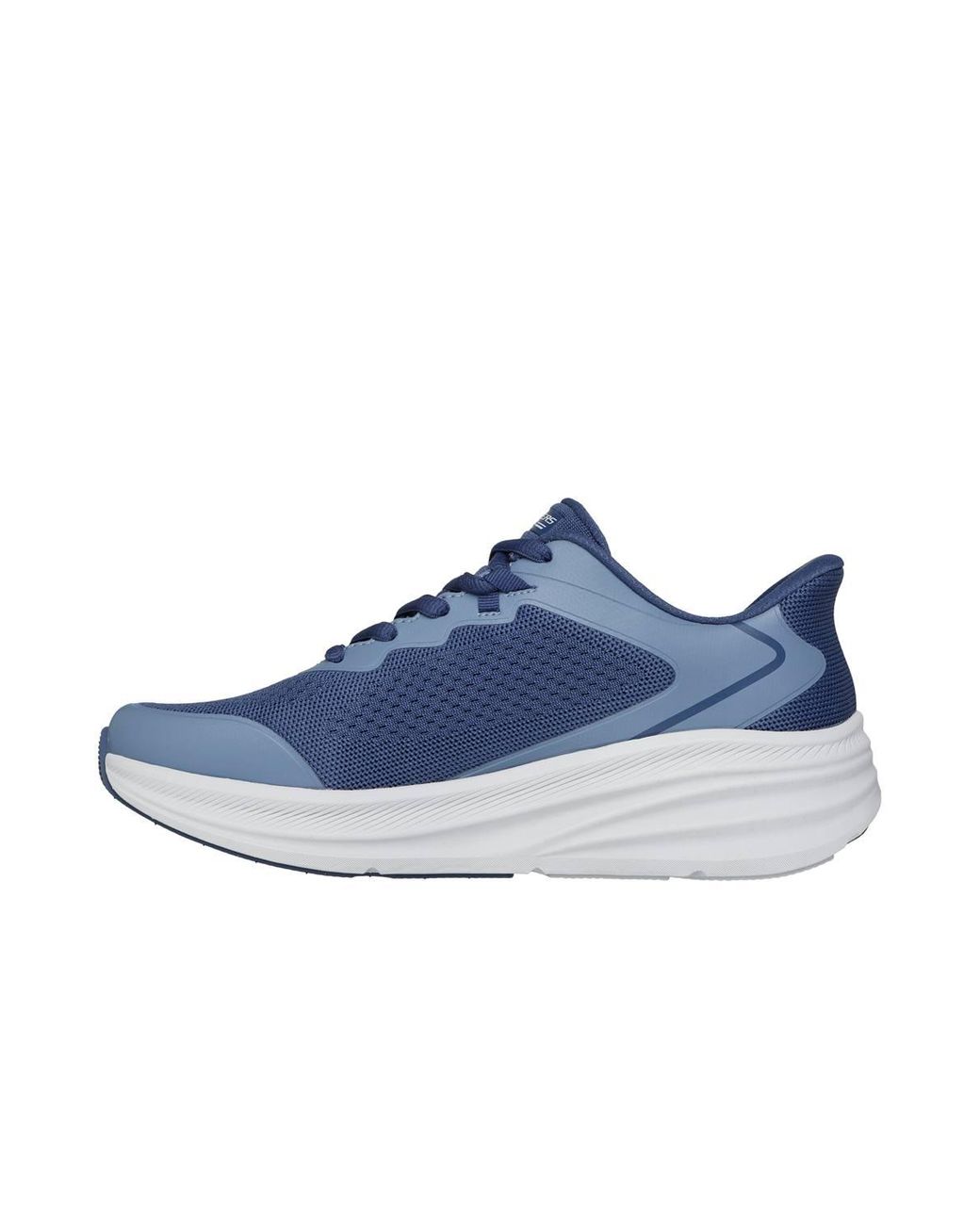 Skechers Blue Bobs Skillz Slip-Ins Lace Up Sneaker for men