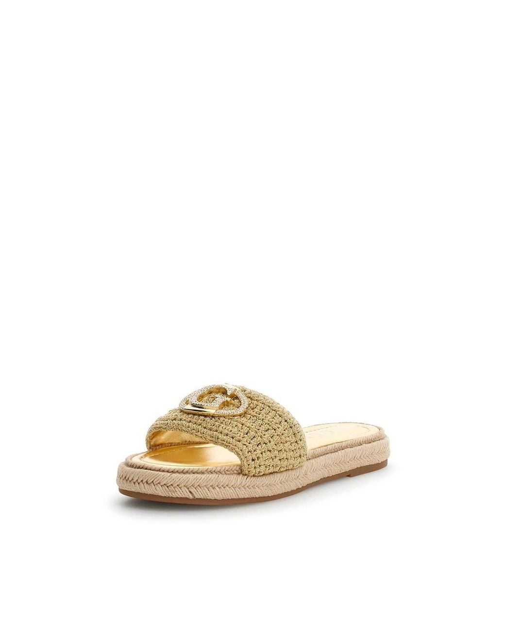 Guess White Kaylis Sandal