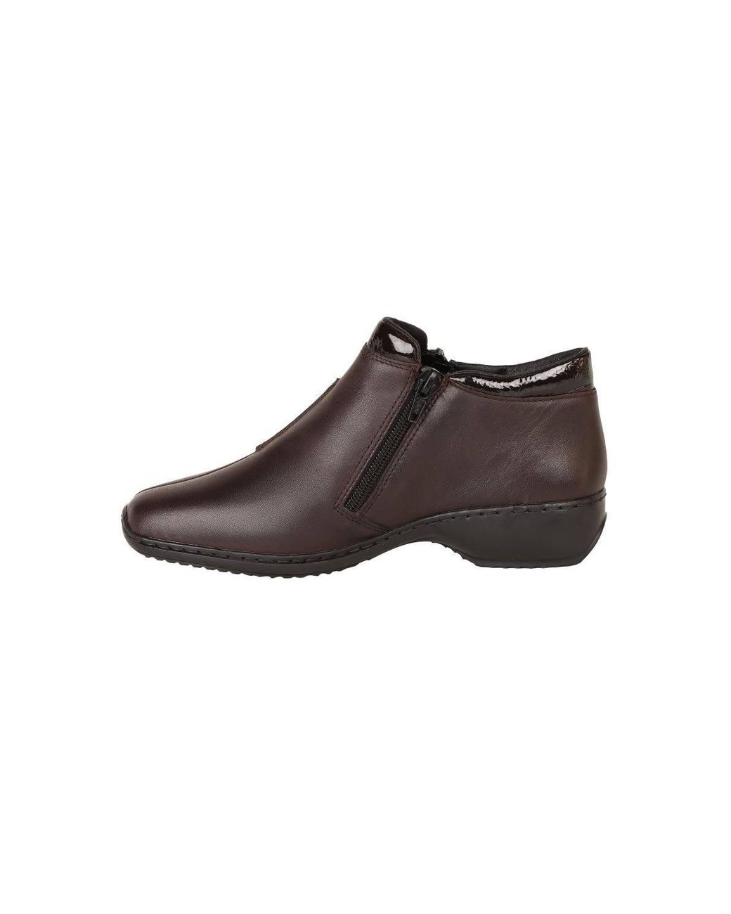 Rieker Brown 'Drizzle' Casual Ankle Boots