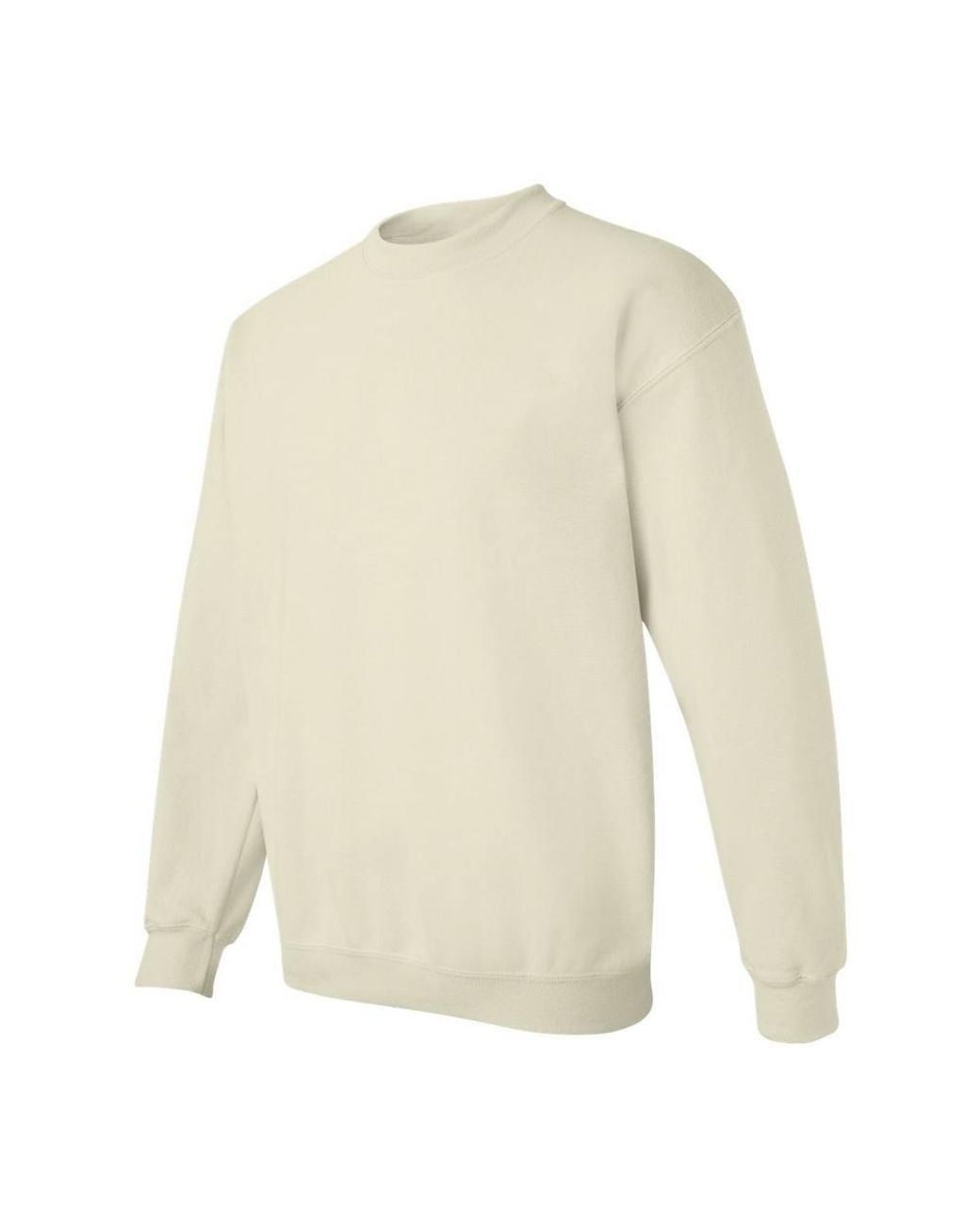Gildan White Heavy Blend Crew Neck Sweatshirt for men