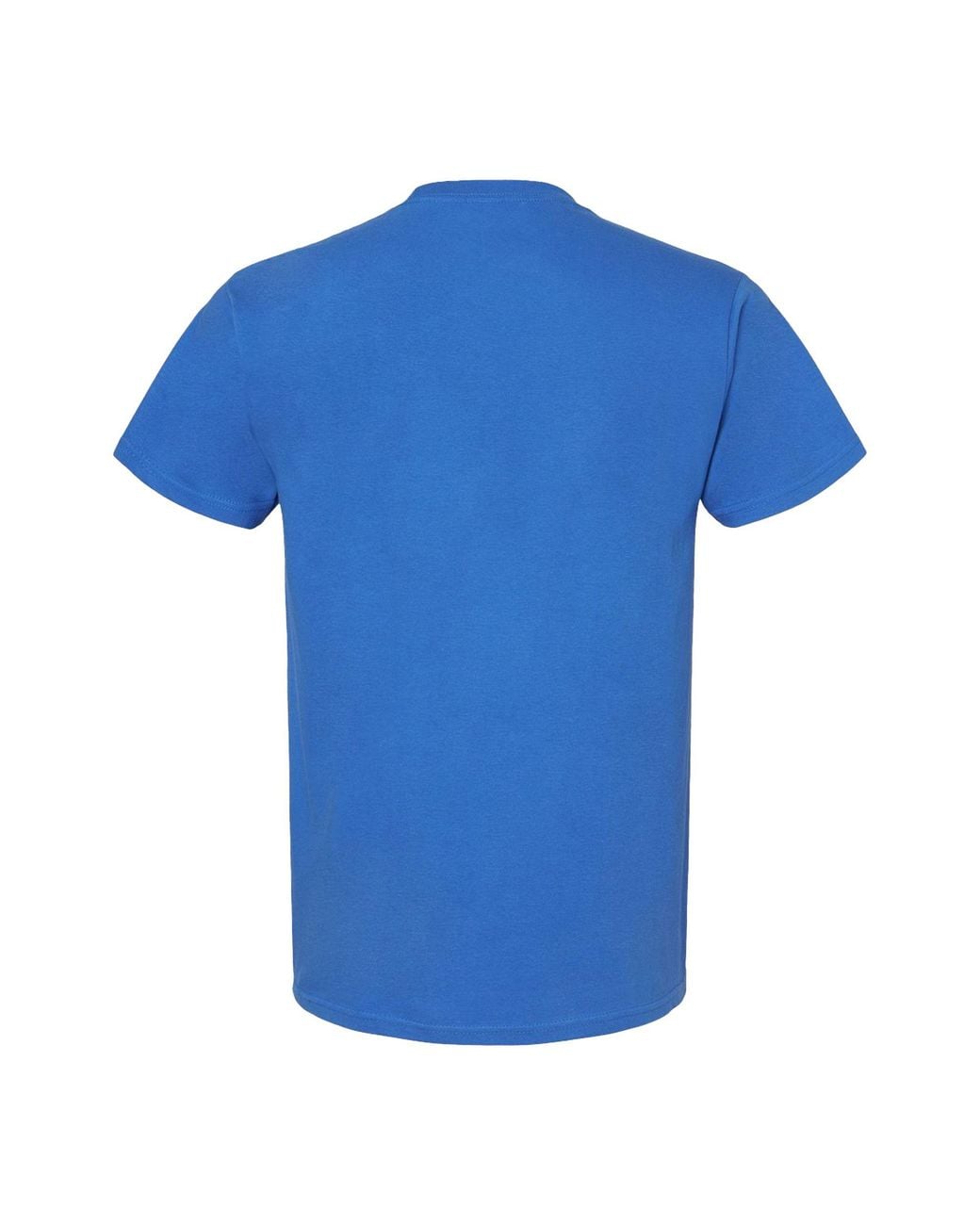 Gildan Blue Softstyle Midweight T-Shirt for men