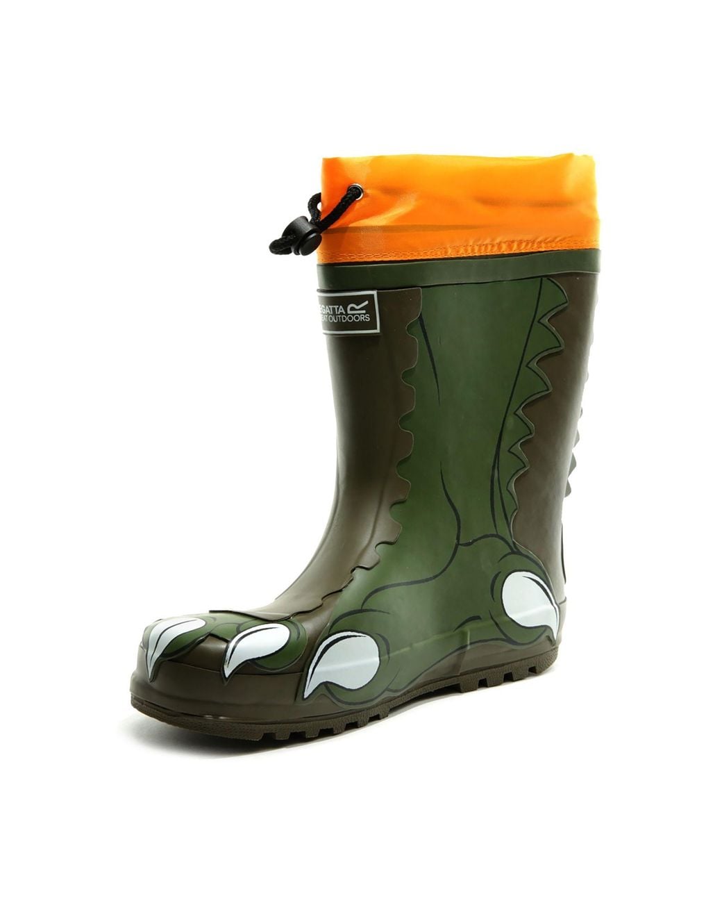Regatta Green Mudplay Animal Character Waterproof Wellies