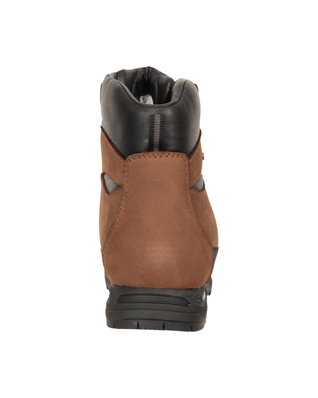 Mountain Warehouse Brown 'Quest' Waterproof Breathable Comfy Nubuck Leather Walking Boots for men