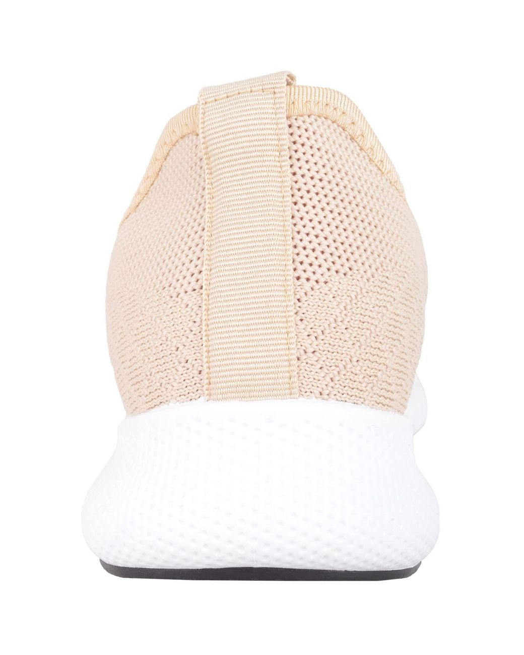 Absolute Footwear White Slip On Lace Up Lightweight Breathable Gym Workout Trainers