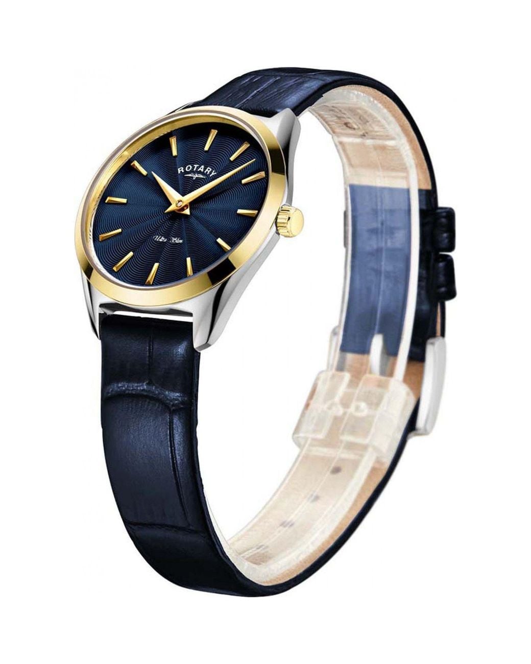 Rotary Blue Ls08011-05 Ultra Slim 27Mm Quartz Watch