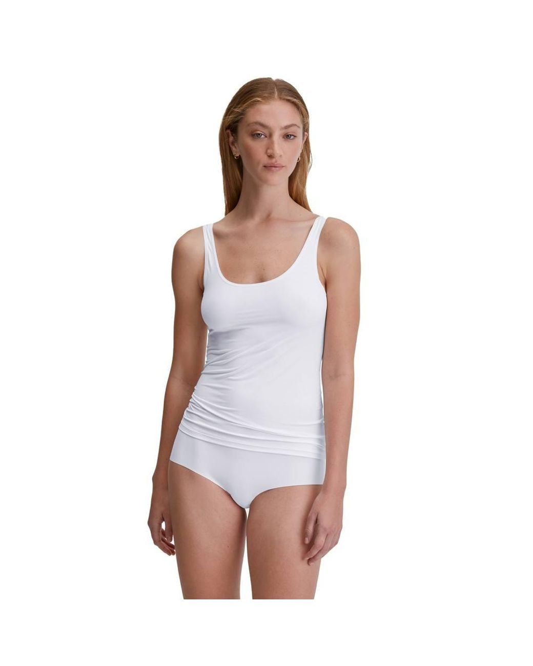 Calida White Slip Pack Of 1
