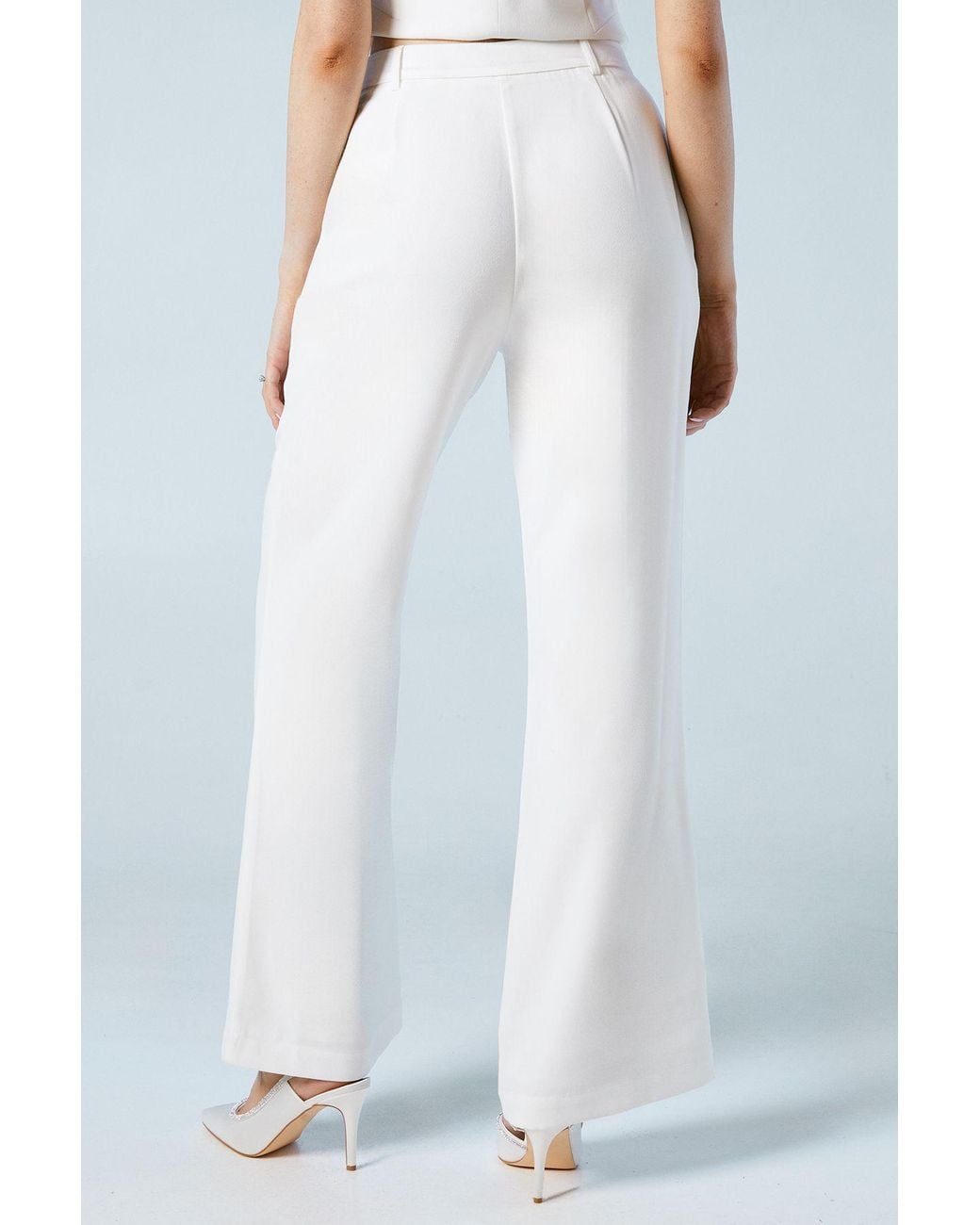 Coast White Premium Flare Bridal Trouser