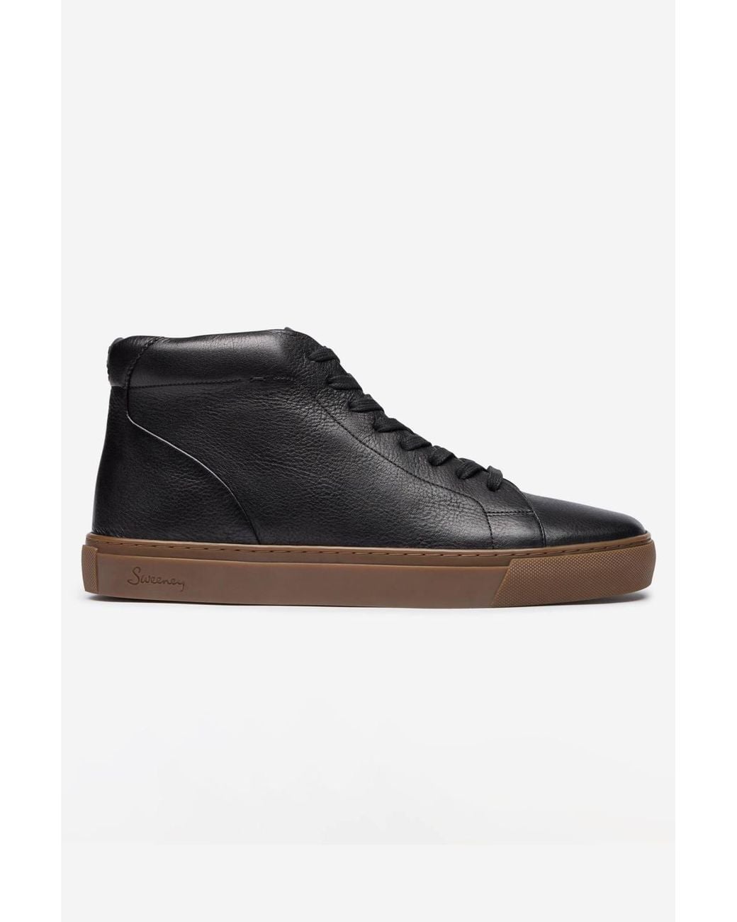 Oliver Sweeney Black Hi-Tops Trainers for men