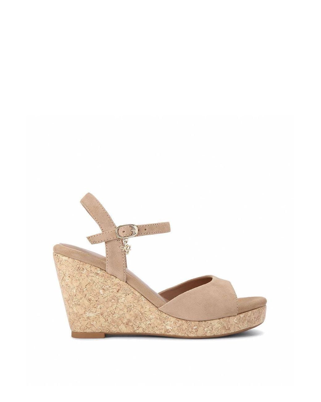 KG by Kurt Geiger White 'Patsy' Suede Heels