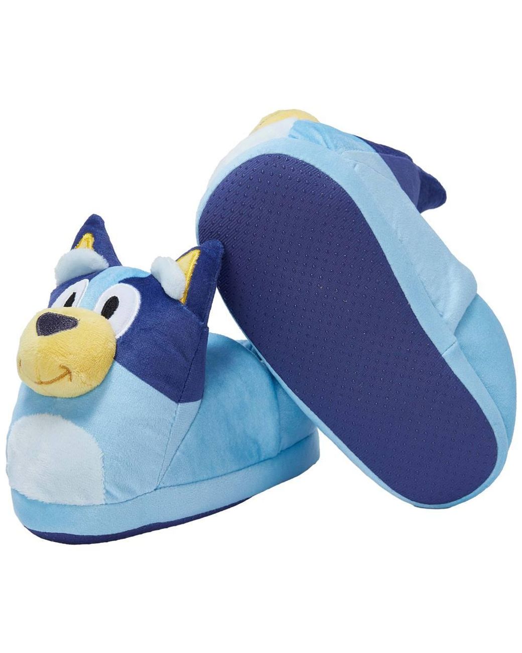 Bluey Blue 3D Plush Slippers