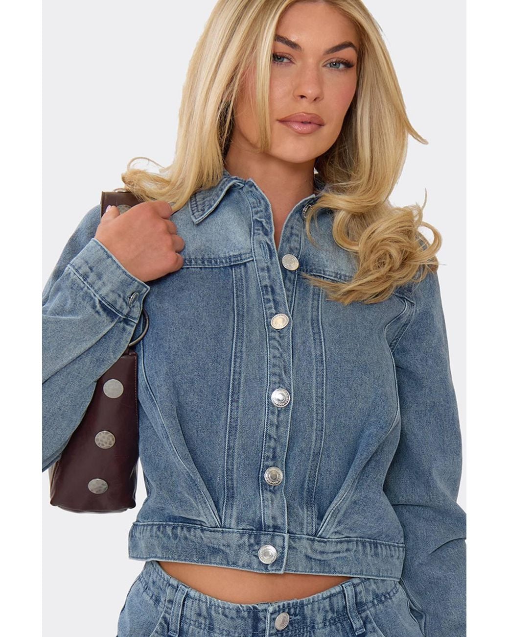 EGO Blue Long Sleeve Denim Jacket