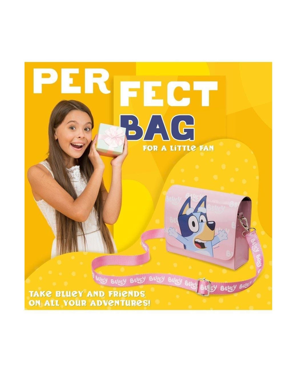 Bluey Pink Shoulder Bag