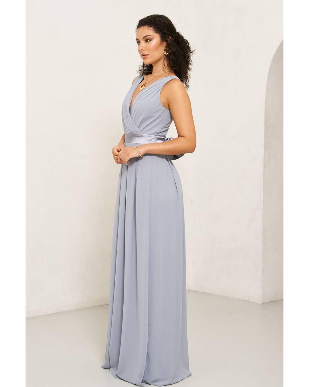 TFNC London Blue Kily Maxi Dress