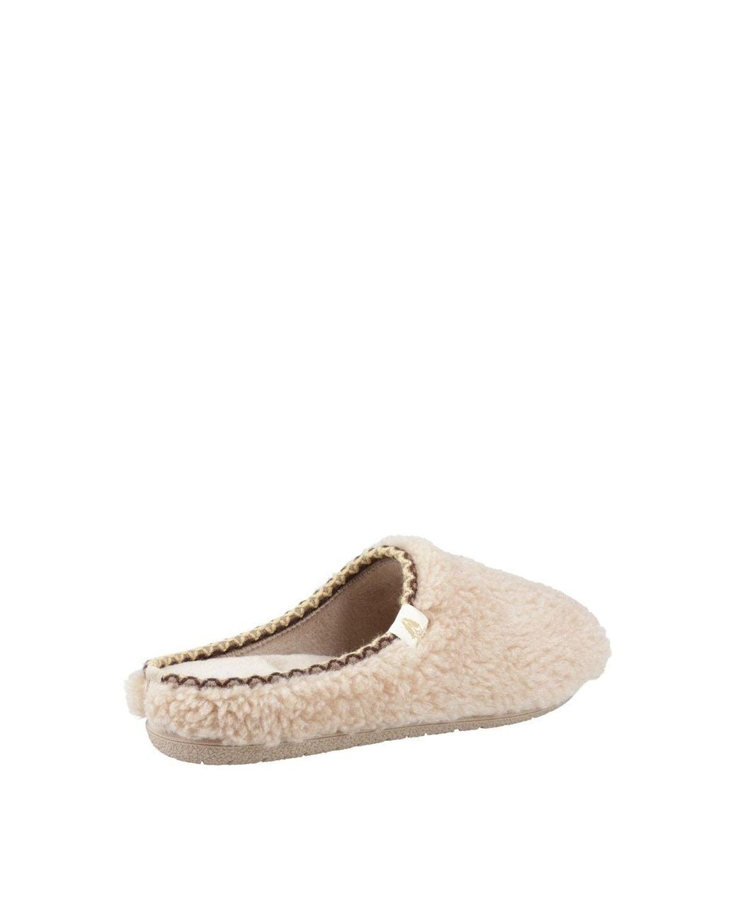Hush Puppies Natural Good Teddy Mule Slipper
