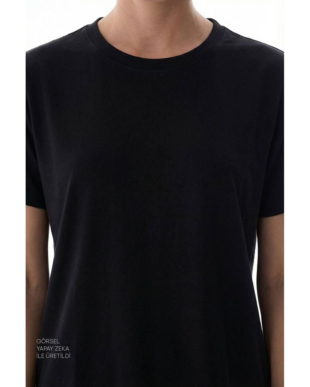 Penti Blue Modal T-Shirt Crew Neck