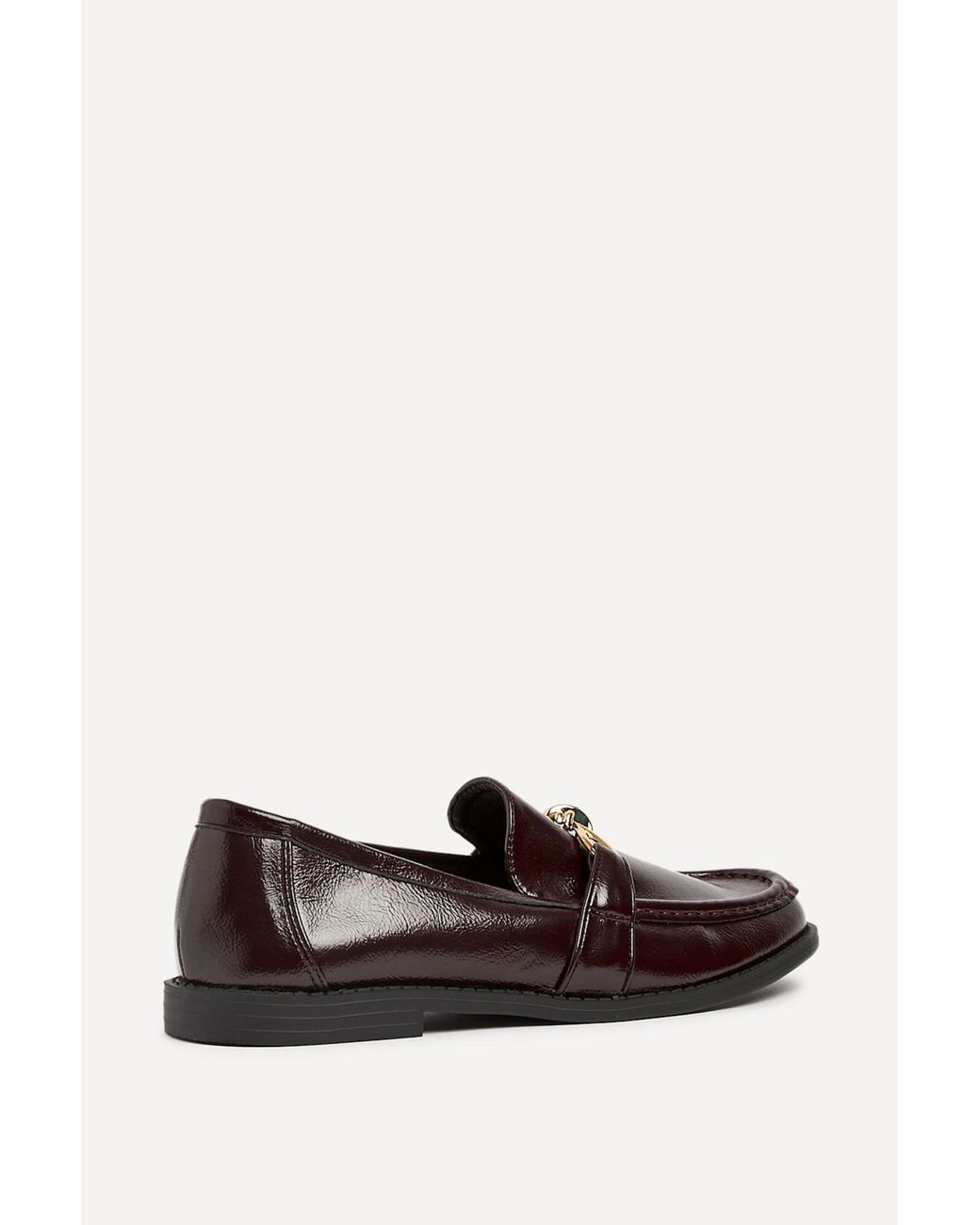 Linzi White Affluent Faux Leather Loafers