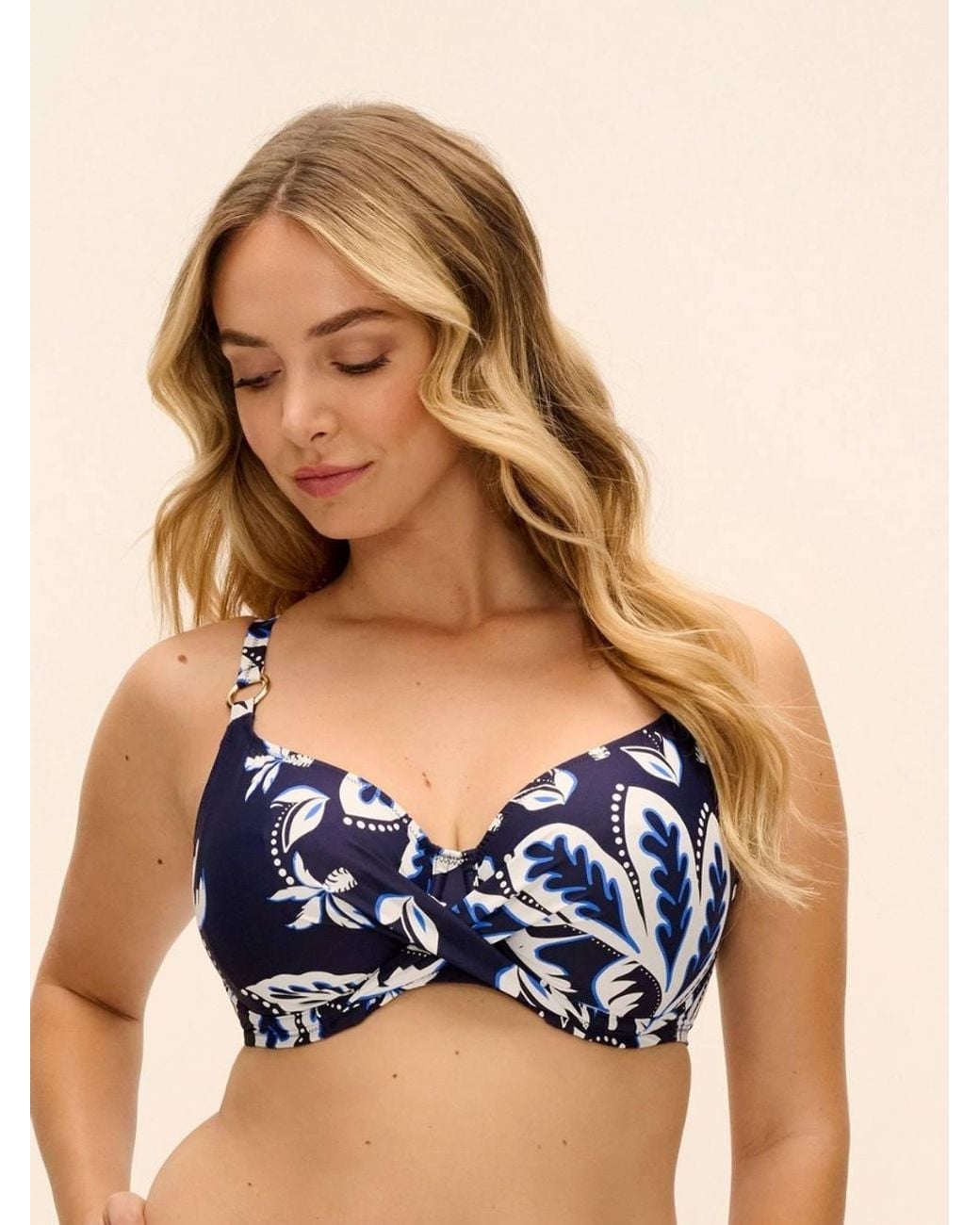 Fantasie Blue Playa Azul Full Cup Bikini Top