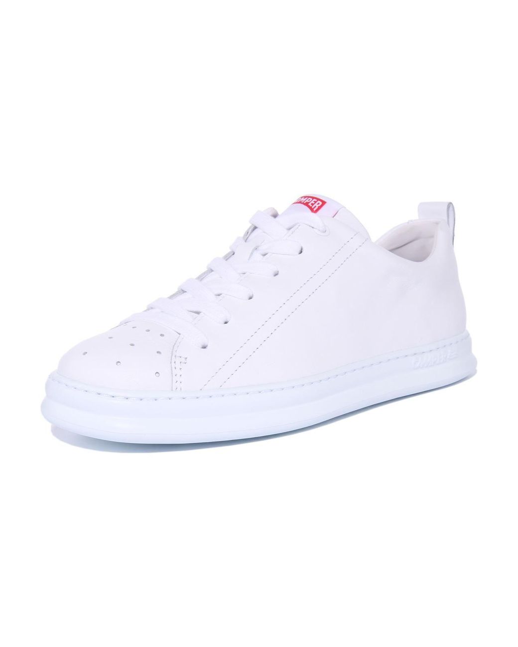 Camper White 'Runner Four' Leather Shoes for men