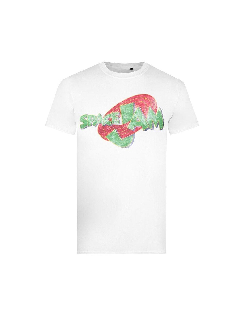 Looney Tunes White Space Jam Classic T-Shirt for men
