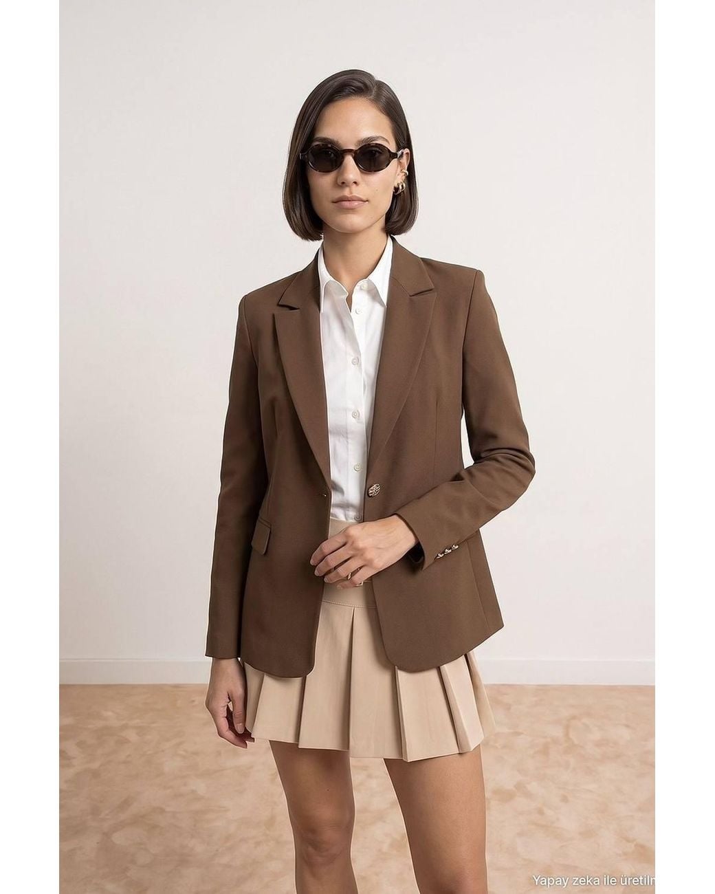 Dilvin Brown Jacket