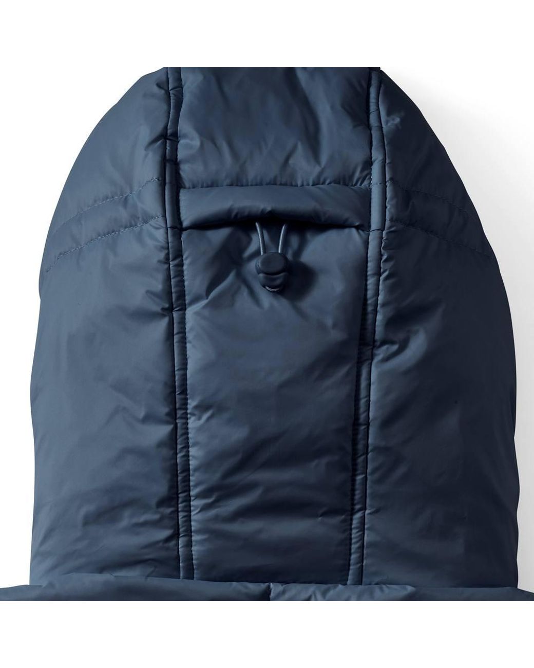 Lands' End Blue Plus Wanderweight Down Packable Puffer Jacket