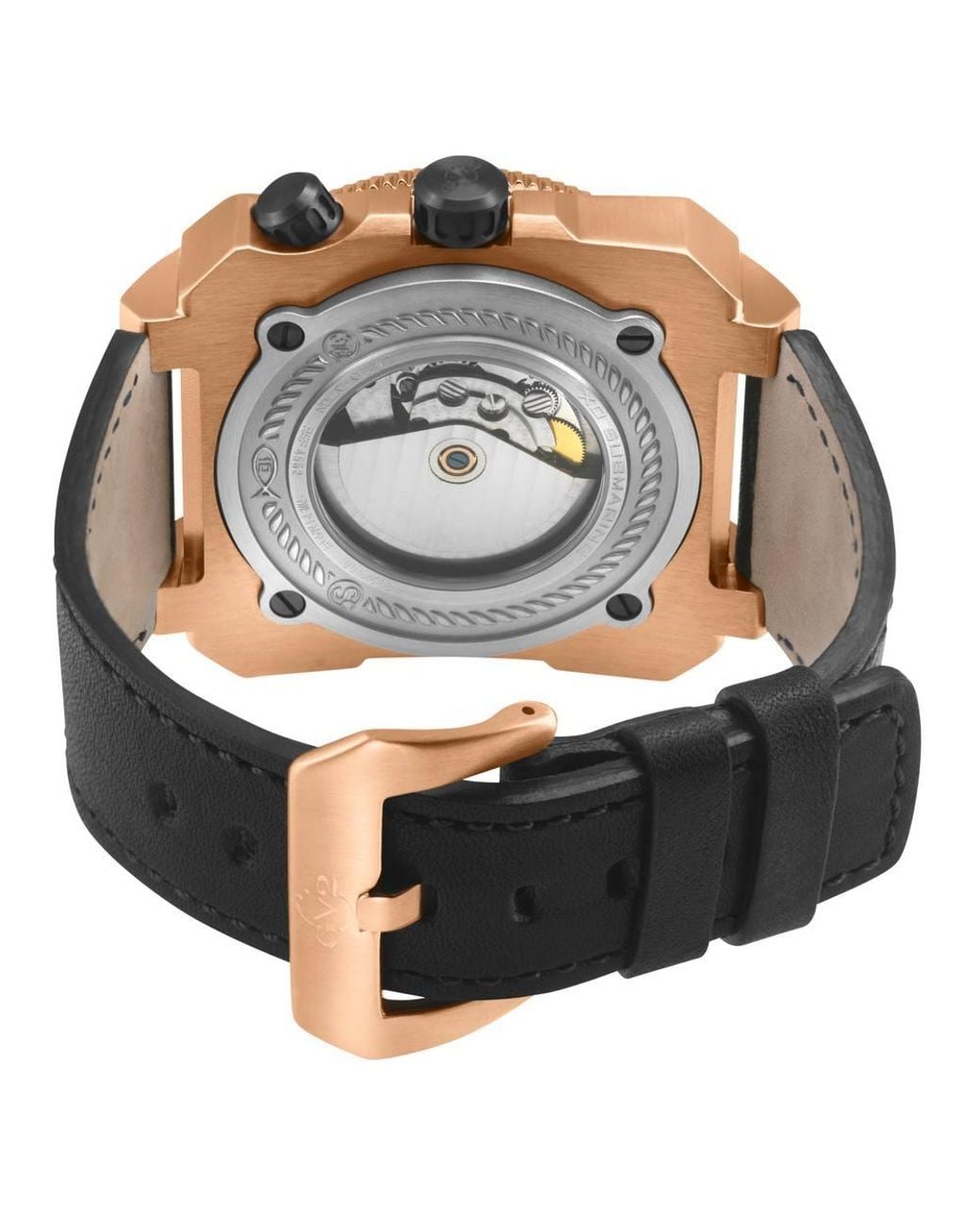 Gv2 Green Xo Submarine Ss/ Bezel, Dial/ Handmade Italian Leather for men