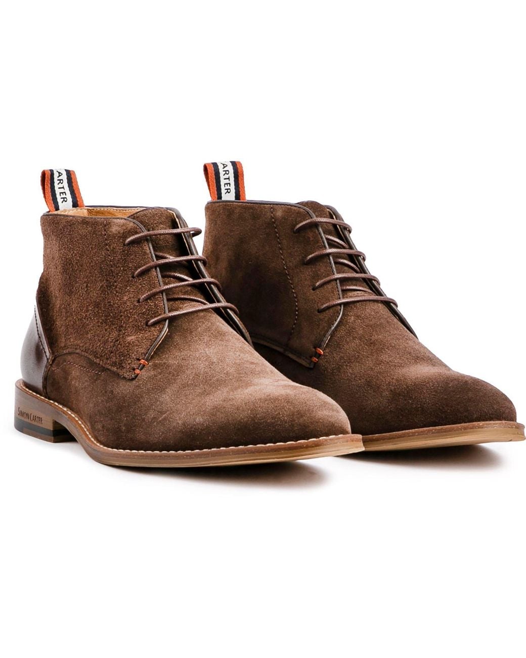 Simon Carter Brown Byrd 2 Chukka Boots for men