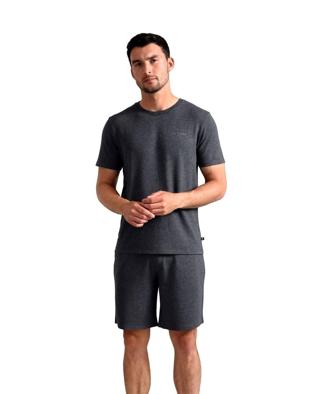 Ted Baker Blue Luxury Pyjama Shorts Loungewear Bottoms for men