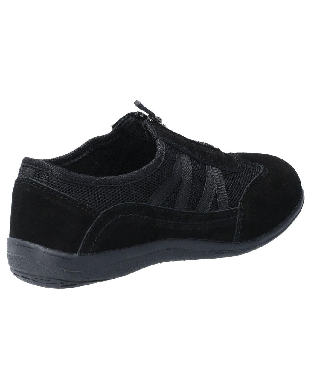 Fleet Foster Black Mombassa Comfort Shoe