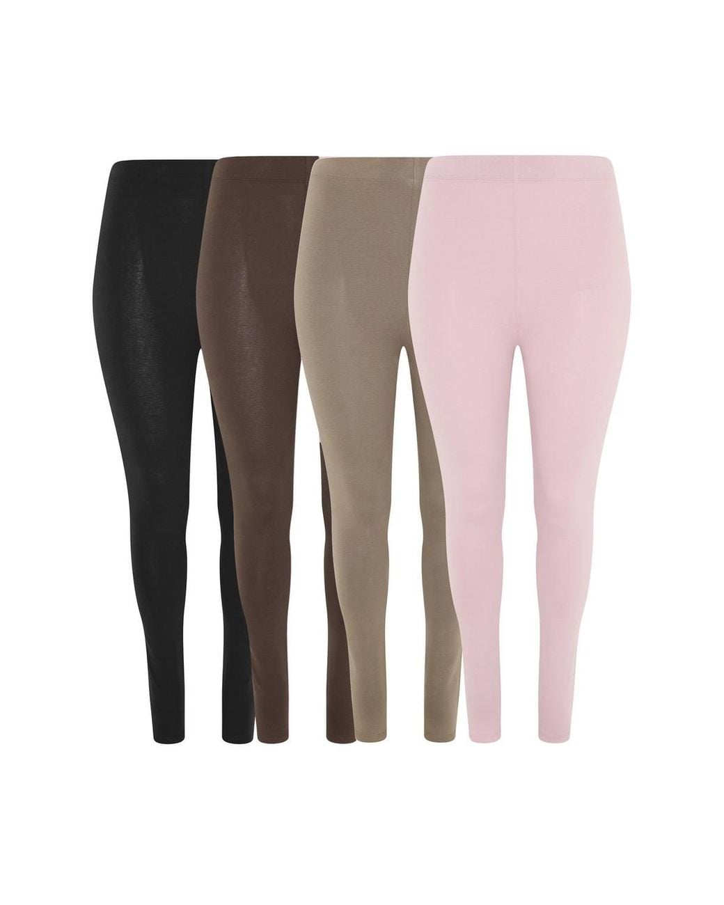 Yours Multicolor 4 Pack Leggings