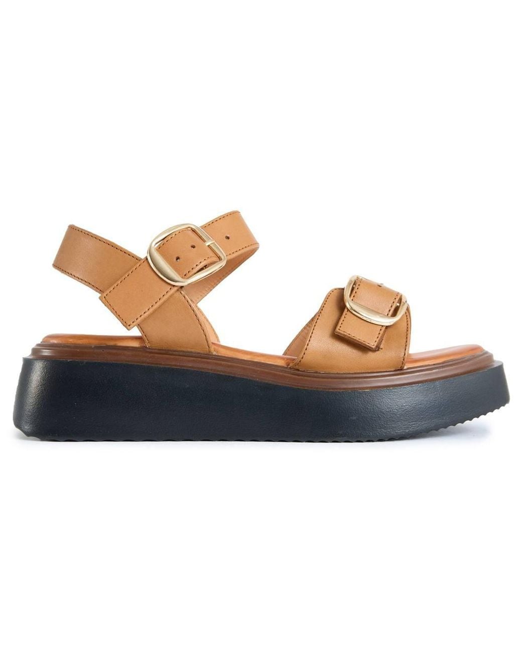 Sole Blue Bodie Flatform Sandals