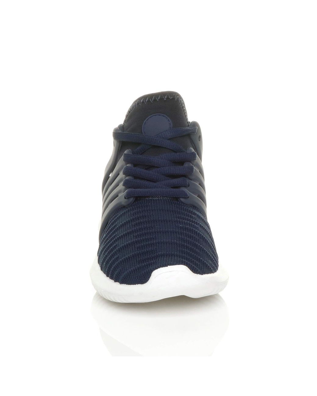 AJVANI Blue Lace Up Trainers