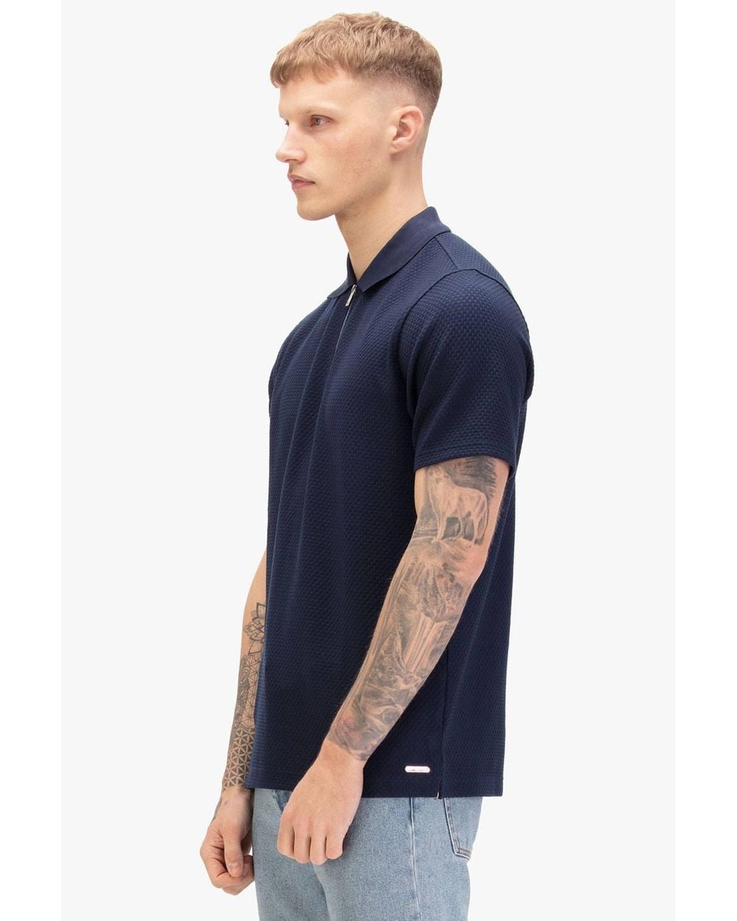 Luke 1977 Blue Gilbraltar Polo for men