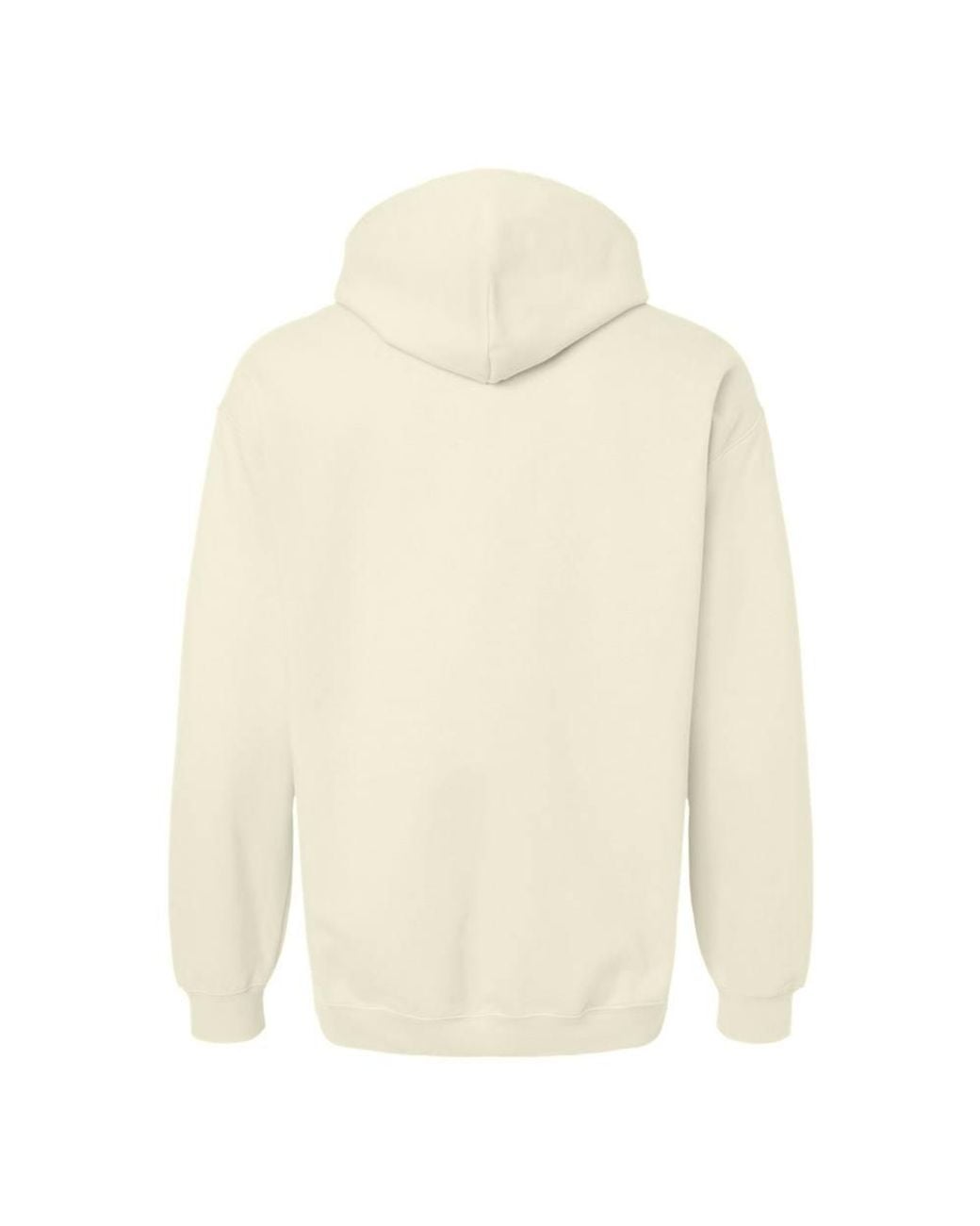 Gildan White Softstyle Fleece Midweight Hoodie