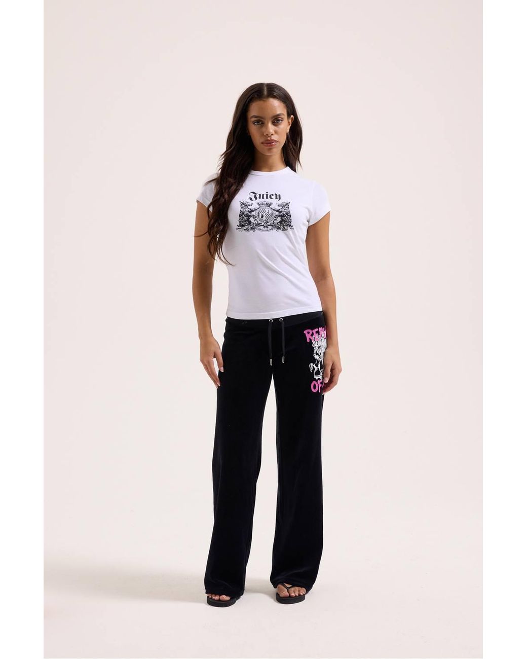Juicy Couture White Dog Crest Baby T-Shirt