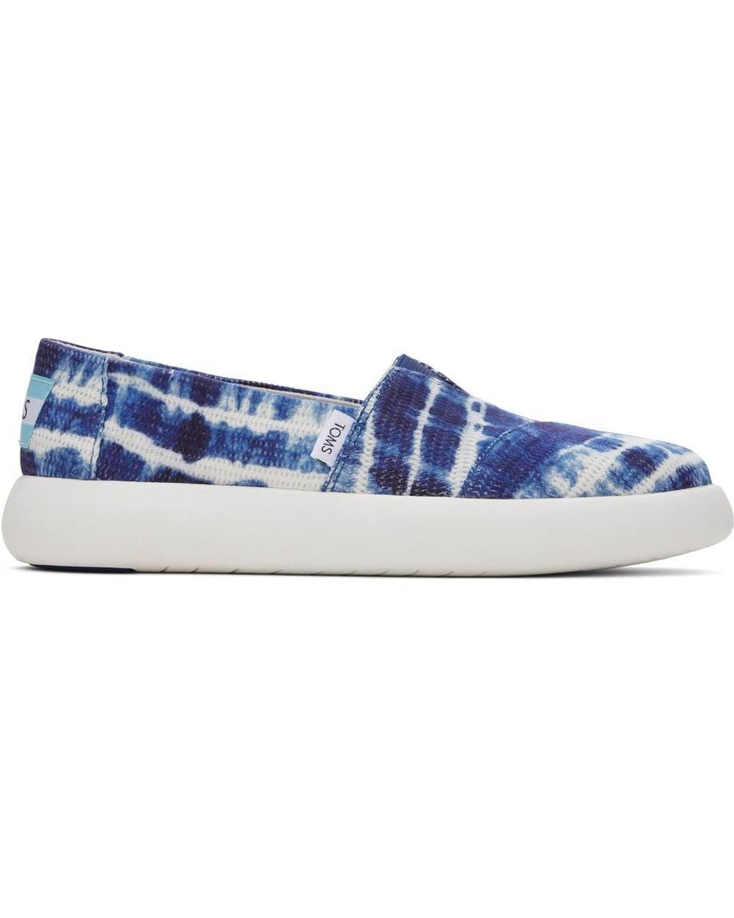 TOMS Blue Alpargata Mallow' Slip On Shoes