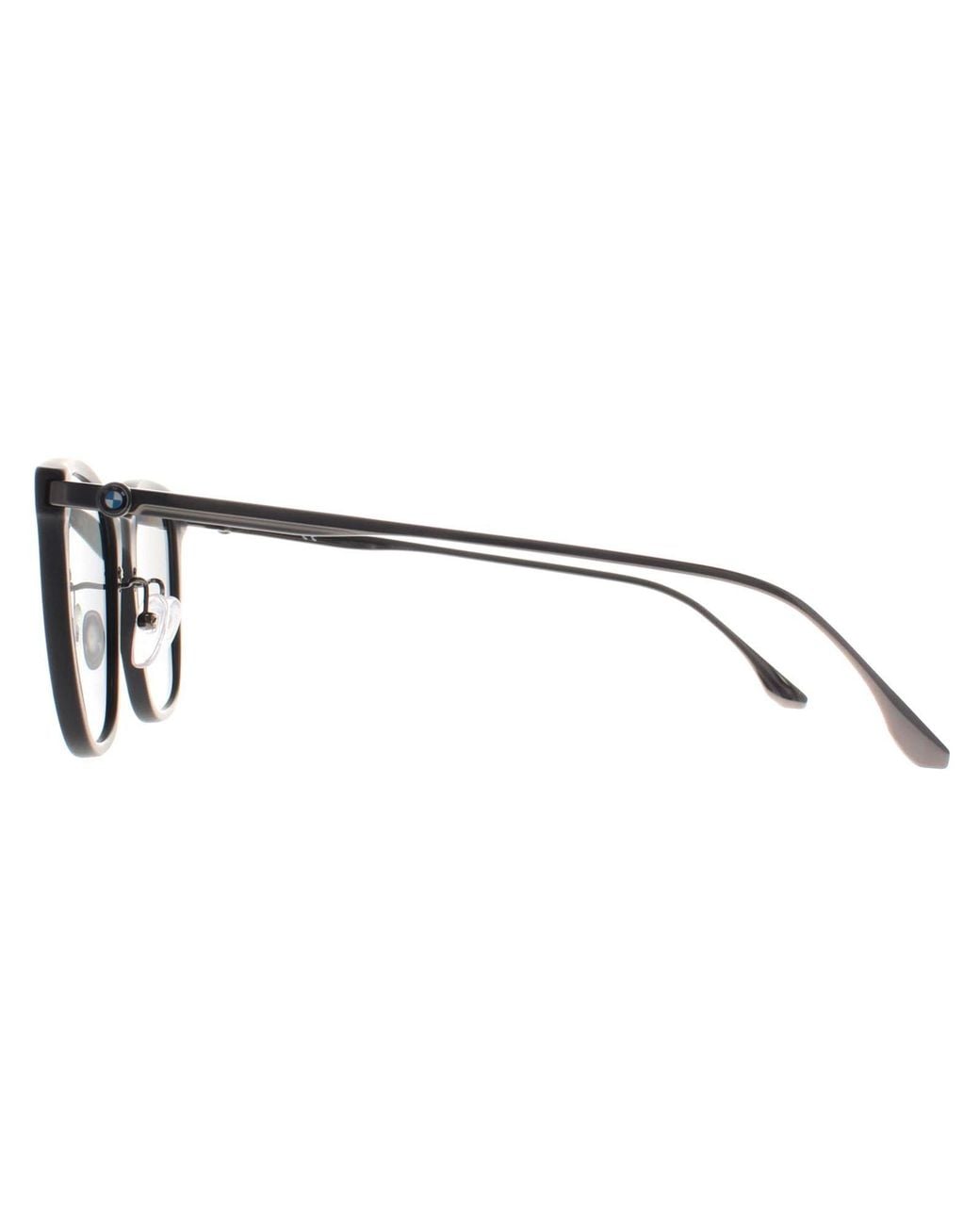 BMW Gray Square Matte Smoke Polarized Bw0008 Sunglasses for men