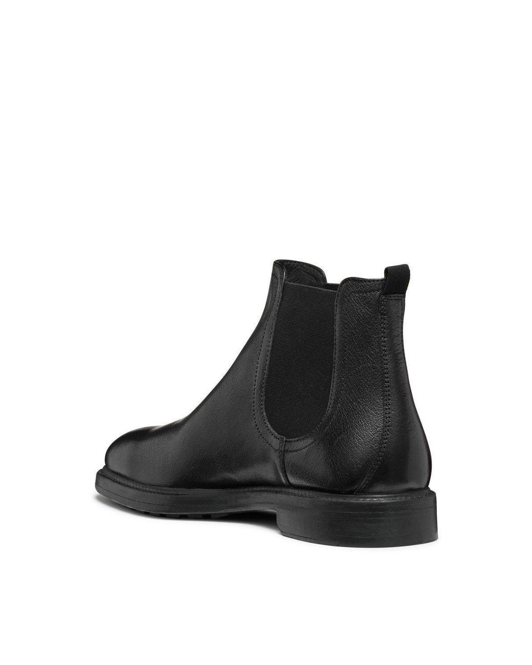 Geox Black U Tiberio A Ankle Boots
