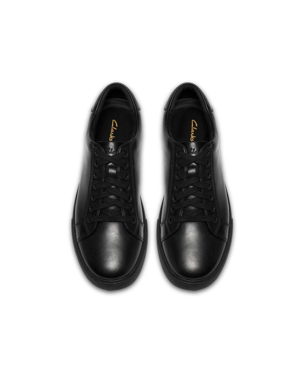 Clarks Black Lockton Lace/ Trainers, Lace Up for men
