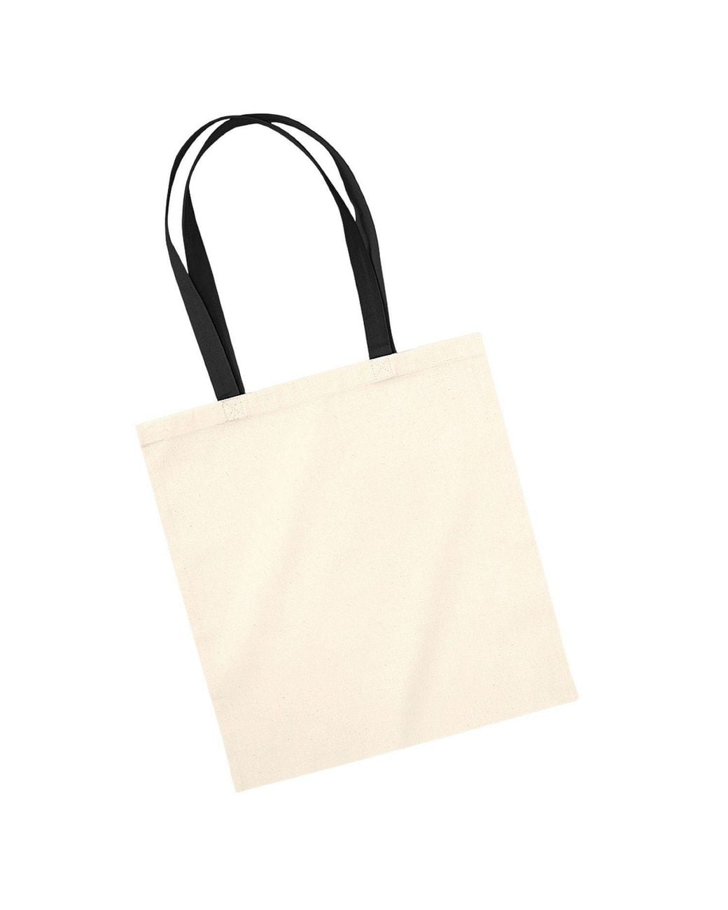 Westford Mill Natural Earthaware Bag For Life Contrast Handle 10L Tote Bag