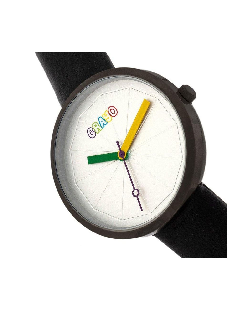 Crayo Black Metric Watch